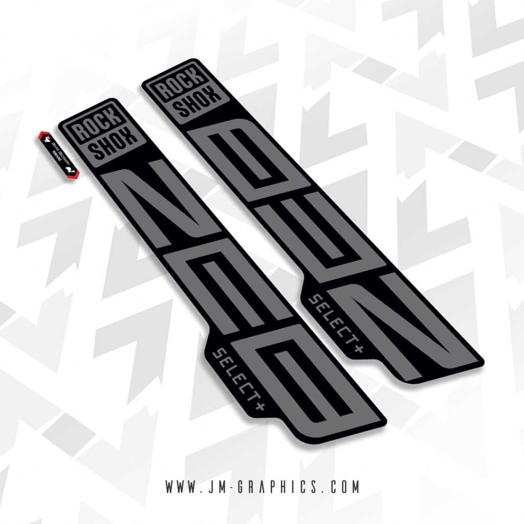 Autocollant De Rechange Pour Fourche Compatible Avec Rock Shox Zeb