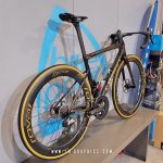 Glossy Chrome Gold Leaf Graphics with Carbon Grey Background - Specialized S-Works Tarmac SL8 2024 - Roval Rapide CLX 2021, CLX 2 II 2022