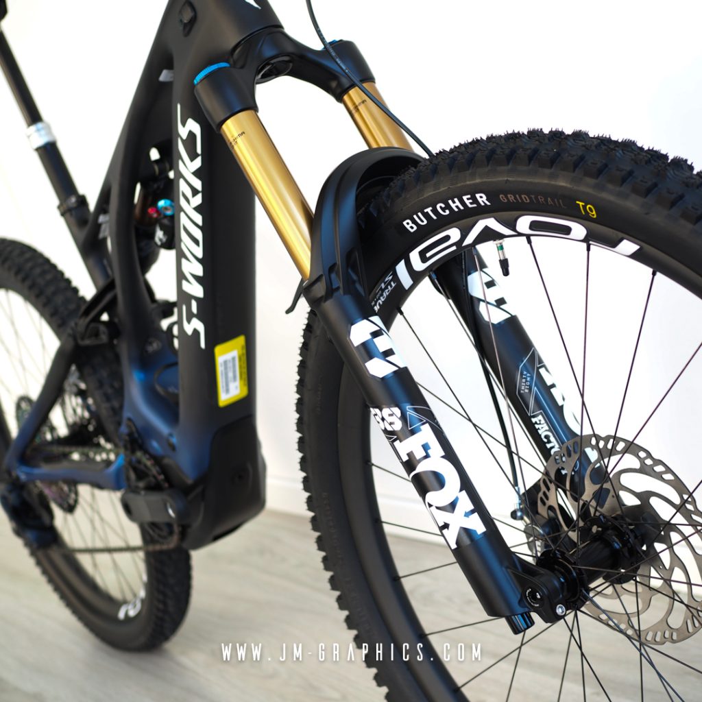 Autocollants Décoration Fourche Fox 38 Factory 2021 - Motif Grain De Bois, Neufs Sous Blister