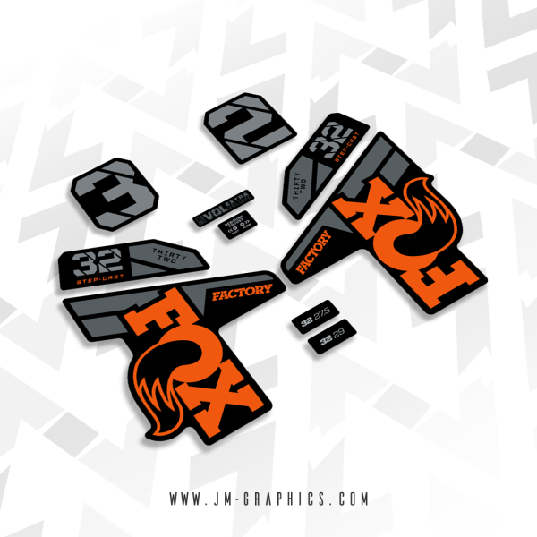 Fox 32 SC Factory MK2 2021 - JM Graphics