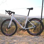 Glossy Chrome Pink with Grey Chrome Background - Specialized S-Works Tarmac SL8 RTP 2024