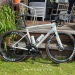 Glossy Clear Graphics with Black Background - Specialized S-Works Tarmac SL8 RTP 2024