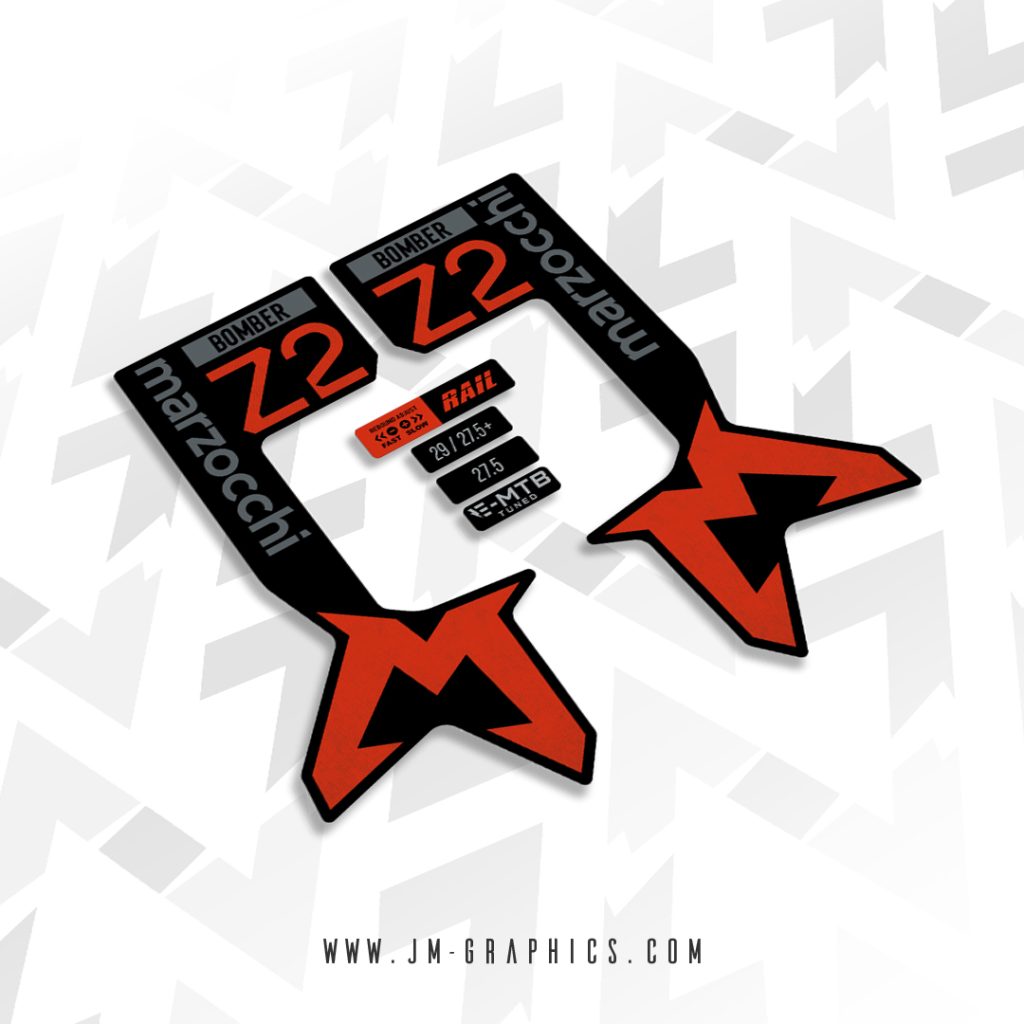 Marzocchi Bomber Z2 2024 JM Graphics