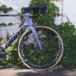 Glossy Chrome Graphics with carbon grey background - CADEX Ultra 50 Disc Tubeless 2023
