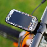 Garmin Edge 1050 2024 - Custom gloss white and orange graphics with black background