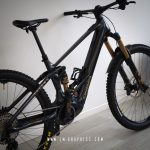 Orbea Wild 2023 - Gloss metallic kashima gold graphics with black background