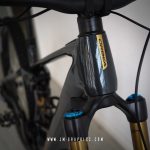 Orbea Wild 2023 - Gloss metallic kashima gold graphics with black background