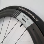 FFWD Tyro Disc 2020 - Matte custom light grey graphics with carbon grey background