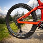 Bontrager Line Pro 30 2021 - Gloss Black graphics with Holographic Chrome contour and carbon grey background